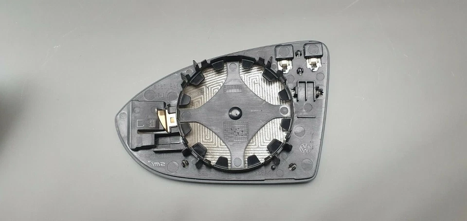 Orig. VW Golf 7 5G Außenspiegel Spiegelglas Totwinkel Beheizt rechts 2045.0514 - Bild 2 von 2