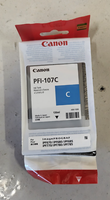 Tinte Canon PFI-107C Cyan 6706B001 Neu Ovp A-Ware Ipf670 Original Mhd: 11.2025
