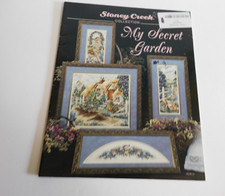Stoney Creek Collection - My Secret Garden counted cross stitch leaflet flowers