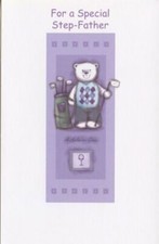 Popular Greetings Birthday Card: For a Special Step-Father--Golf Theme