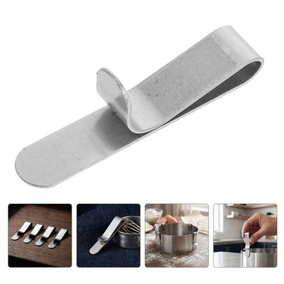 4pcs Stainless Steel Mousse Cake Ring Clips - Adjustable Baking Pan Clips to