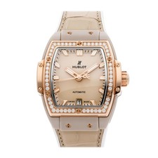 Hublot Spirit Of Big Bang Beige Ceramic King Gold Diamonds 665.CZ.898B.LR.1204