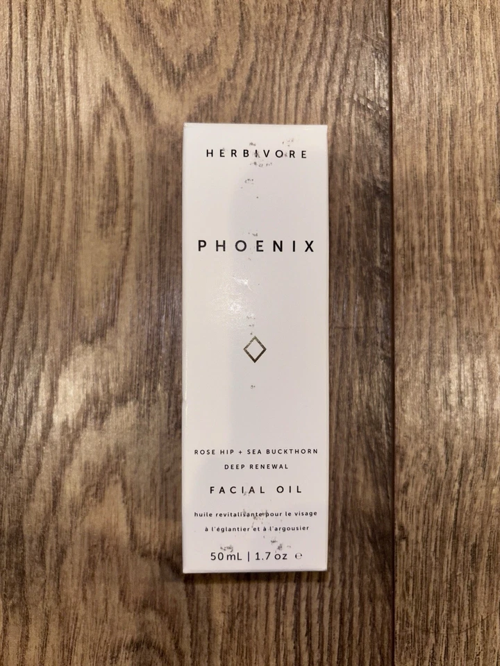 Aceite facial antienvejecimiento Herbívore PHOENIX rosa mosqueta para piel seca 50 ml nuevo en caja Foto 3 de 4