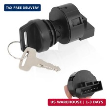 Ignition Key Switch 3 Position 6 Pins Compatible with Polaris Sportsman 400 500