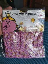 Little Miss Princess Kids Baking Set PVC Apron & Chefs Hat New 2014 Mr Men 
