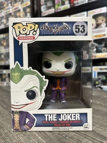 Funko Pop! Vinyl: Batman: Arkham Asylum - The Joker #53