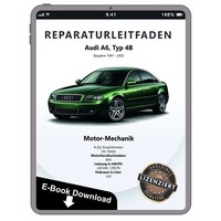 Audi A6 4B 1997-2005 8-Zyl. Benzinmotor 299 PS Mechanik Reparaturleitfaden Ebook