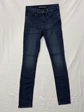 Express Jeans Women  s Size 6 Supersoft Legging High Rise Dark Blue