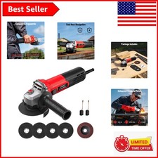 Versatile 1200W 4-1/2'' Angle Grinder Cutting, Grinding Polishing Made Easy