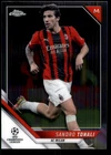 2021 Topps Chrome Sapphire UEFA Champions League Soccer Sandro Tonali #147