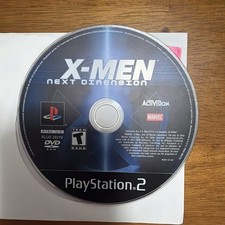 X-Men Next Dimension Playstation 2 Disc only
