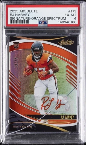 2025 Panini Absolute RJ Harvey Base (RAW)