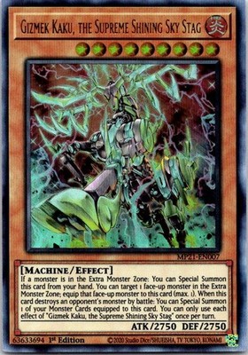 2021 Tin Ancient Battles #MP21-EN007 Gizmek Kaku, the Supreme Shining Sky Stag