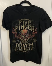 Five Finger Death Punch Woman's Size Small T Shirt Black Metal Rock