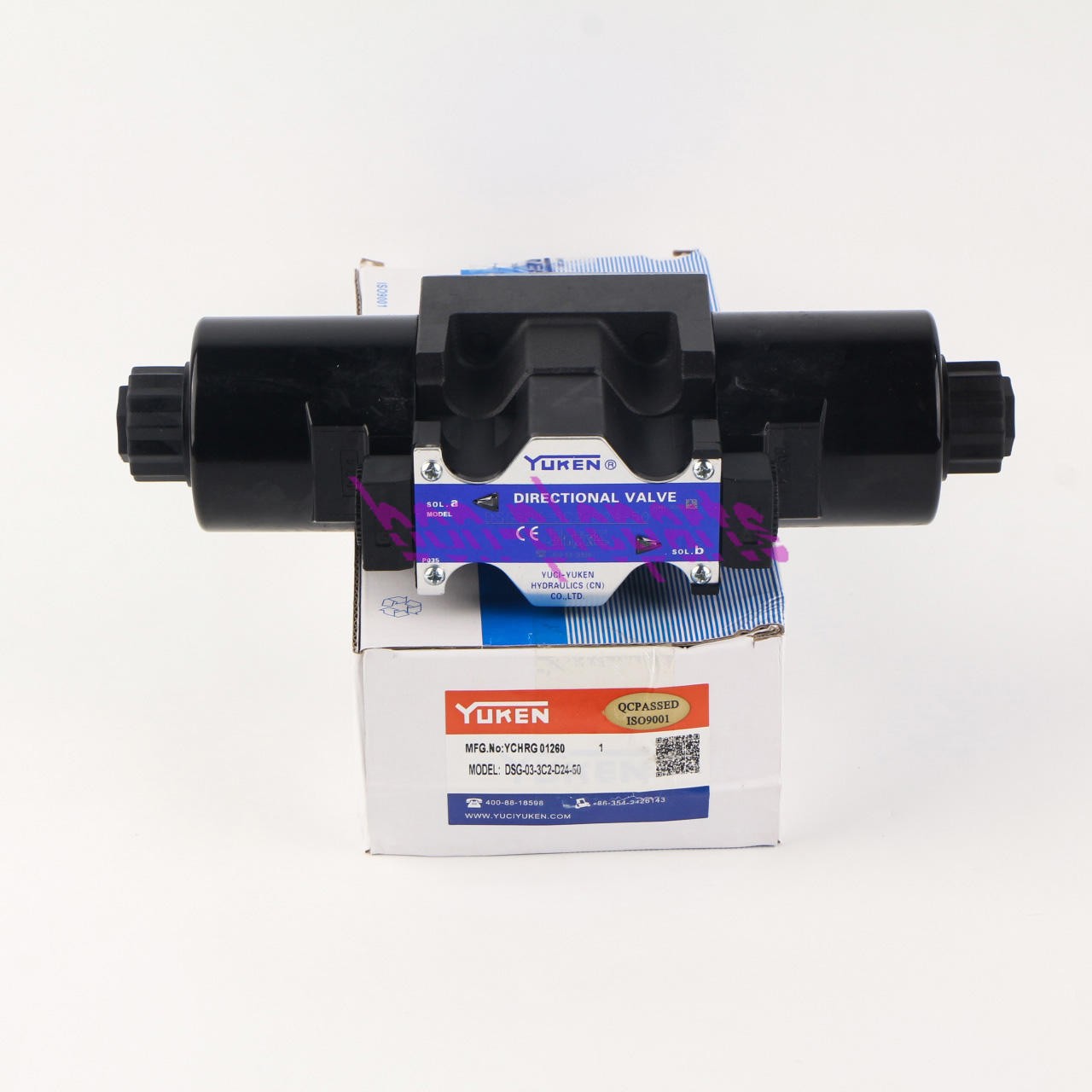1PCS YUKEN DSG-03-3C2-D24-50 Hydraulic Solenoid Valves New