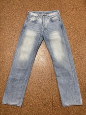 Levi's 501XX 1966 Vintage Jeans Men's 31 Blue Denim Big E Selvedge