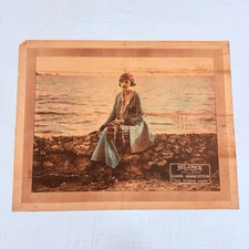 1920 The Woman Game Original 22x28” Silent Movie Poster Elaine Hammersmith