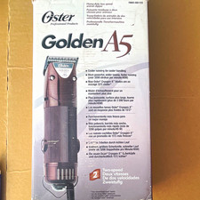 Oster Golden A5 Two-Speed Corded Grooming Clipper and 3x7F Blade
