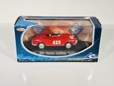 Solido S 1/43 Scale #4577 Alfa Romeo Guilietta Spider - 1958 - Red - Boxed