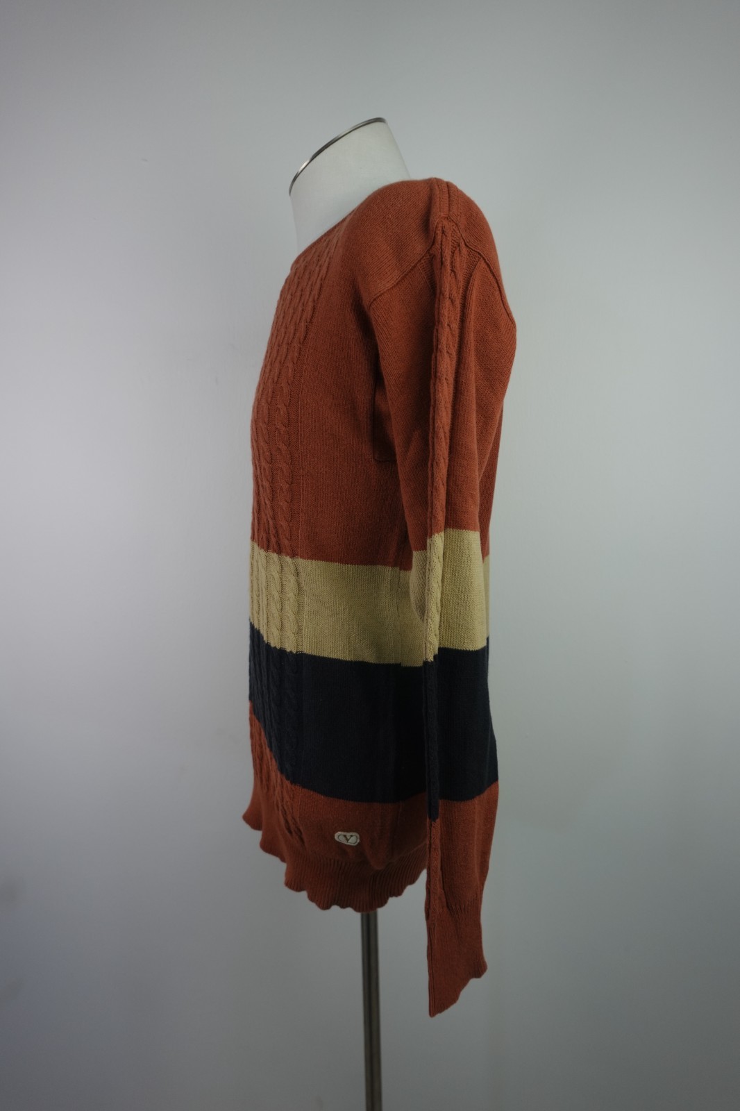 Valentino Sweater Man Size S Italy Casual Vintage Logo Cotton thumbnail 6