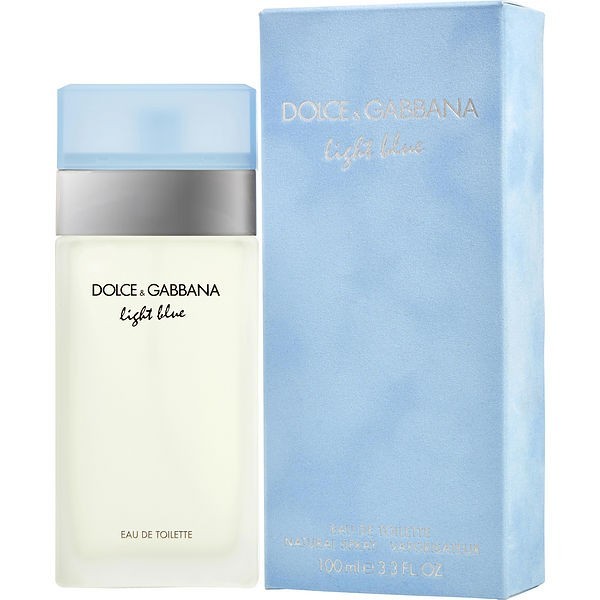 DOLCE&GABBANA LIGHT BLUE 3.3 oz WOMEN’S EAU DE TOILETTE SPRAY NEW & SEALED!