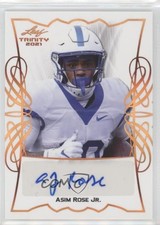2021 Leaf Trinity Portraits Asim Rose Jr #TPA-ARJ Auto 0y2a