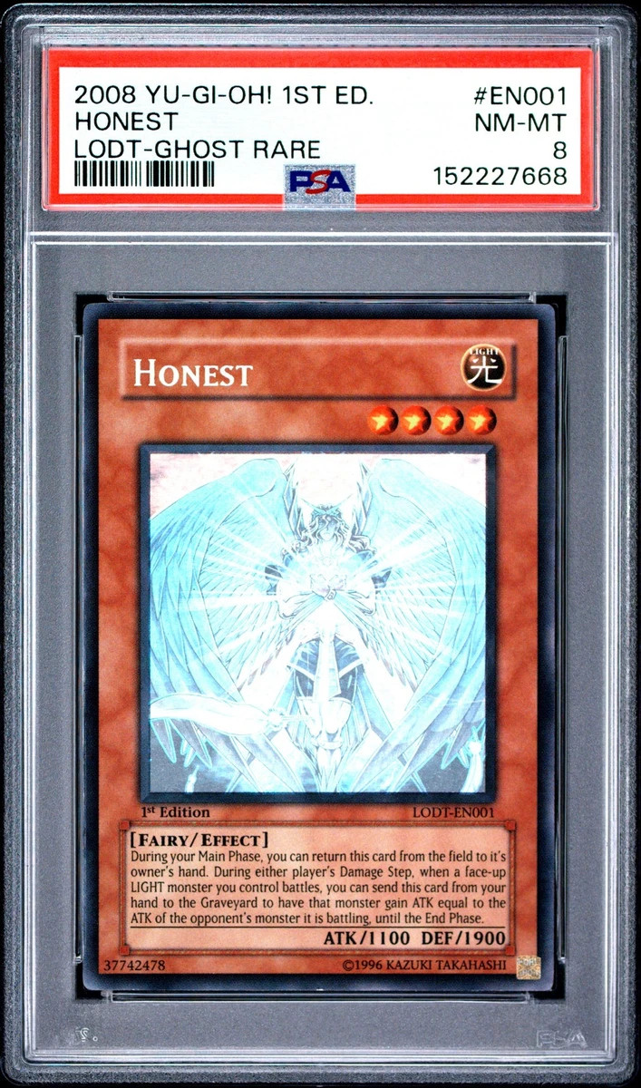 Yu-Gi-Oh! TCG Honest Ghost Rare Individual Collectible Card Game