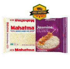 Mahatma Jasmine Thai Fragrant Long Grain Rice   Gluten-Free 5 lbs 
