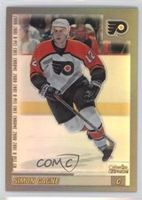 2000-01 Topps Chrome O-Pee-Chee Refractor Simon Gagne #146 0f2