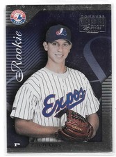 ZACH DAY ROOKIE SERIAL /800 2001 DONRUSS SIGNATURE SERIES 310 MONTREAL EXPOS