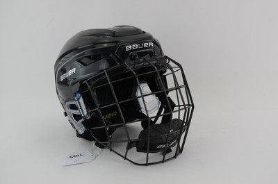 Bauer Hyperlite 2 Ice Hockey Helmet Combo Black Size Small/Medium (1221-7525)