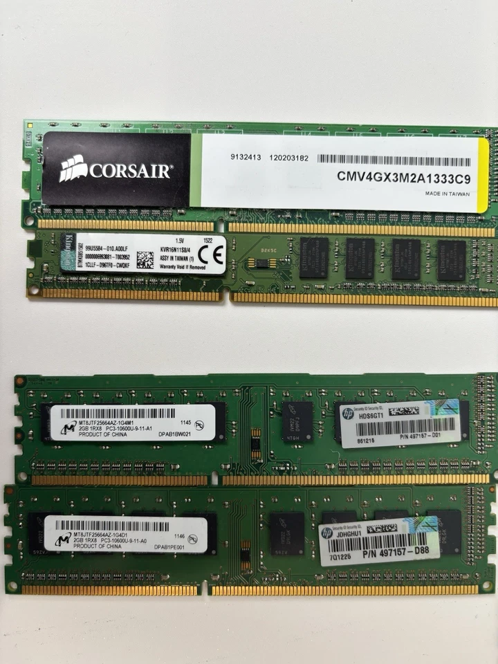Lot of Mixed Brands 24GB Total DDR3 - Image 4 of 4