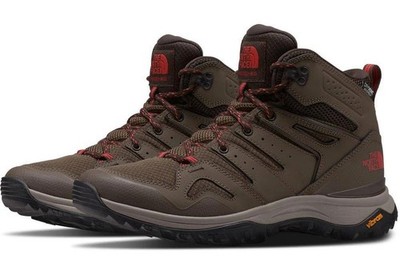 The North Face Women's Hedgehog Fastpack II Mid WP Boot Brown Black 8.5 M