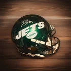 BREECE HALL SIGNED RIDDELL SPEED AUTHENTIC NFL HELMET NEW YORK JETS FANATICS!COA