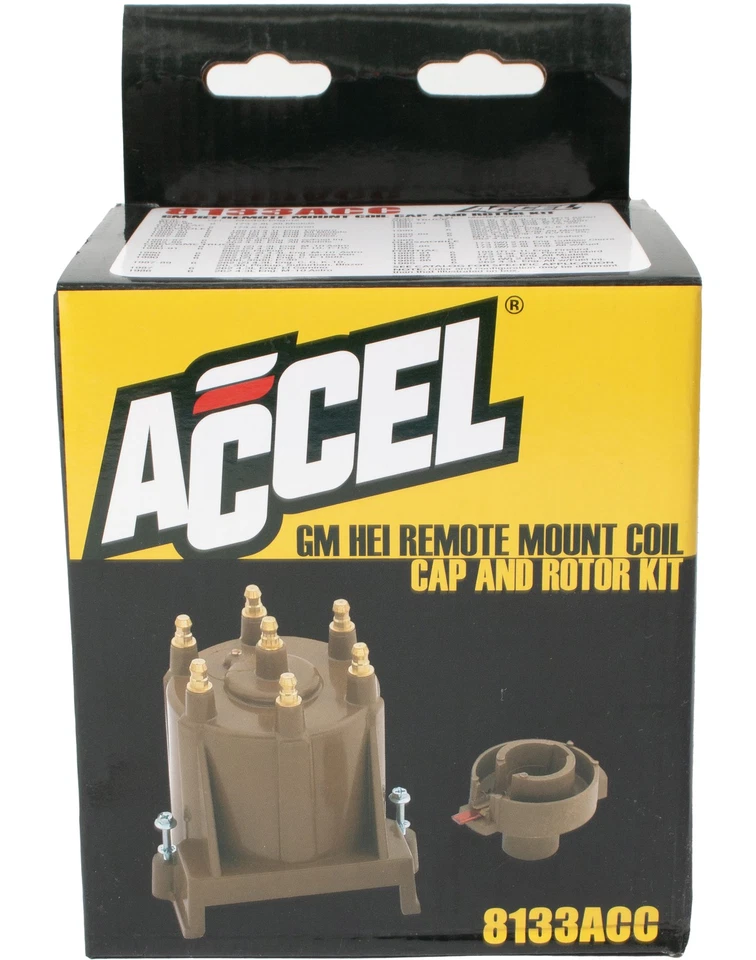 Kit de rotor de tapa de distribuidor Accel para Chevrolet GMC serie C/K 1988-95 modelo 8133 Foto 3 de 4