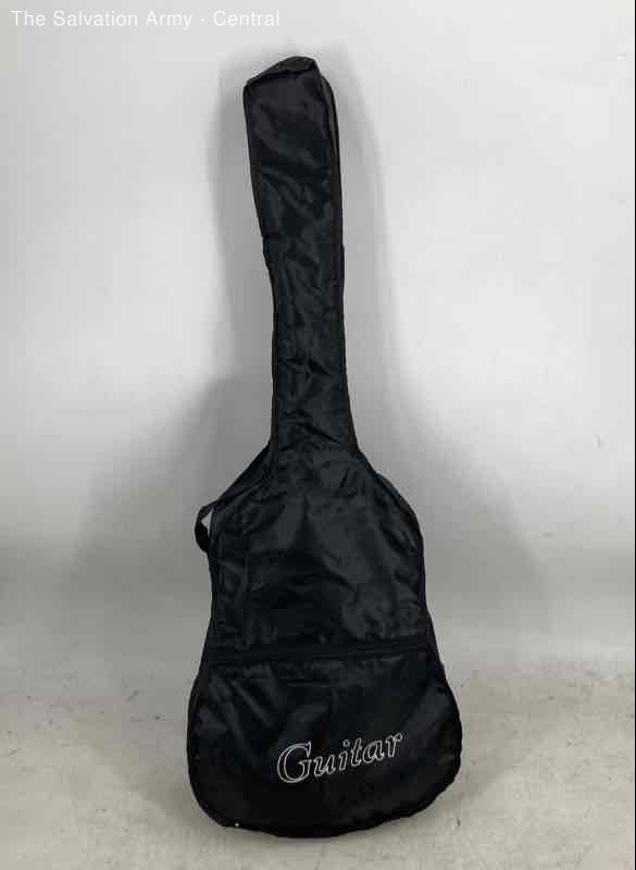 Zeny Red Beige 6-String Musical Instruments Acoustic Guitar With Soft Case