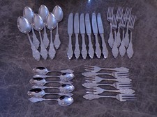 Robbe & Berking Friesenmuster Menübesteck für 6 Personen 30 Teile 18/8 TOP