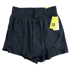 All in Motion Women High Rise Woven QuickDry 4 Way Stretch Athletic Shorts S NWT