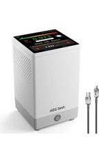 HOUND-2033 Radonmelder Home Monitor Touchscreen Alarme Wiederaufladbar Weiß