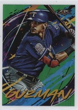 2020 Topps Fire Green /199 Ronald Guzman #60 0q3