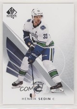 2017-18 SP Authentic Henrik Sedin #27 HOF 1u6