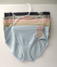 Warners Hipster panties 5 Pair Seamless dig-free comfort size L/7