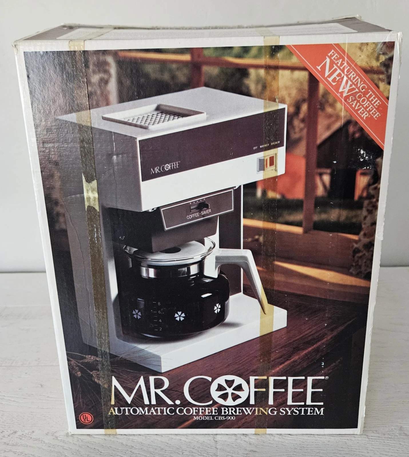 Vintage Mr. Coffee Maker Automatic 10 Cup Coffee Maker Model CBS900 NOS NIB