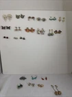 Vintage to Modern Costume Jewelry Lot Earrings Mixed Bulk Rhinestone Enamel”