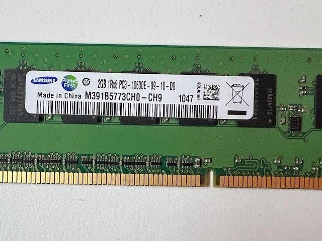 26 GB RAM (13x2GB Samsung) z.B. für Dell Precision T3500 XEON (10600E)