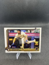 2025 Topps Series 2 Jackson Chourio #376 All-Star Rookie Gold Cup Brewers