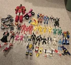 Vintage Power Rangers Action Figures Group Bandai Mighty Morphin Lot 30+ Total