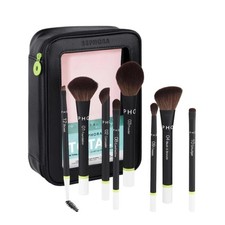 Sephora Total Brush Set - 4 Face Brushes - 4 Eye Brushes - 1 Makeup Bag