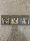 Nintendo GameBoy Games Lot - Kirby’s Dream Land - Yoshi - Street Fighter 2