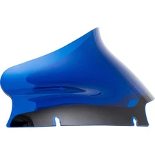 Klock Werks Kolor Flare™ Sport Windshield - 6" - Blue - FLTR KWW-01-0665